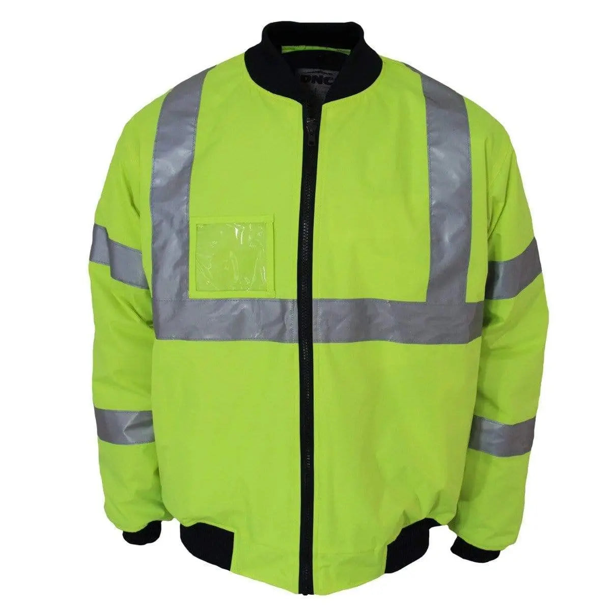 Dnc Workwear Hi-vis "X" Back 6-in-1 Rain Jacket Bio-motion Tape - 3763 Metro Workwear.